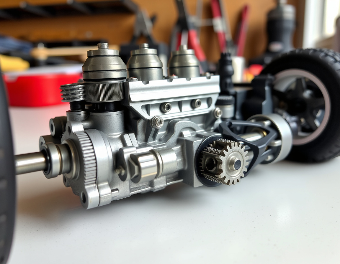 1/18 Engine And Transmission