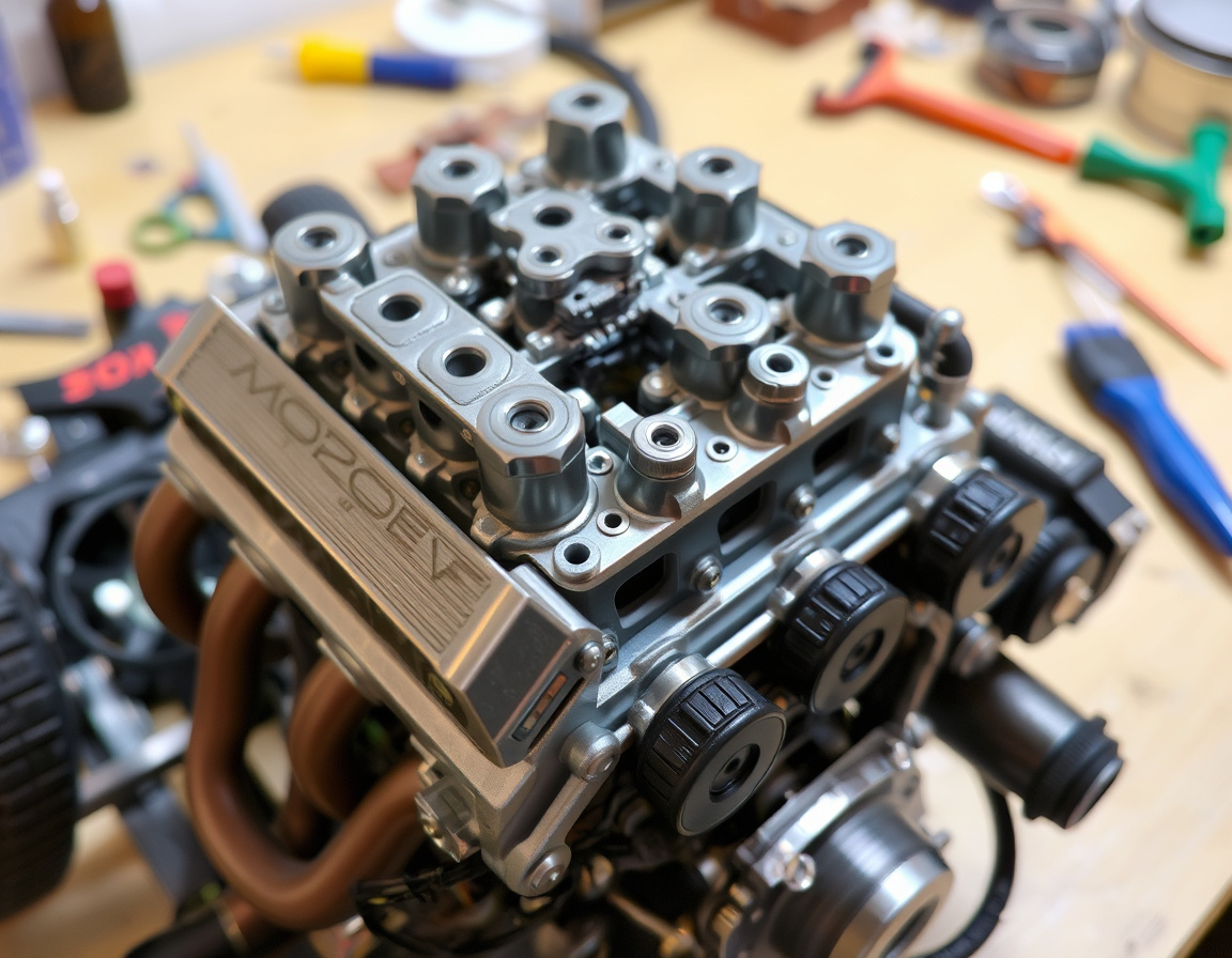 1/18 Hemi Engine