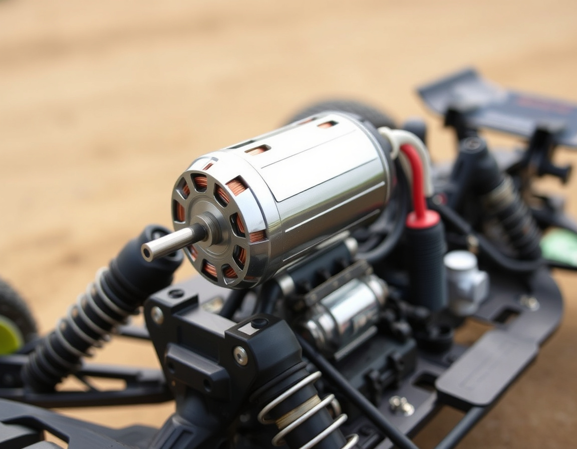 E Revo 1/16 Motor